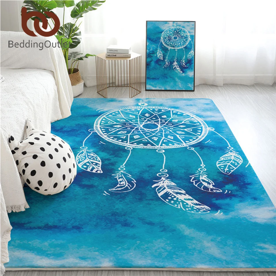 BeddingOutlet Dreamcatcher Large Carpet for Bedroom Bohemian Mandala Floor Mat Non-slip Blue Watercolor Home Area Rug Dropship
BeddingOutlet Dreamcatcher Large Carpet for Bedroom Bohemian Mandala Floor Mat Non-slip Blue Watercolor Home Area Rug Dropship