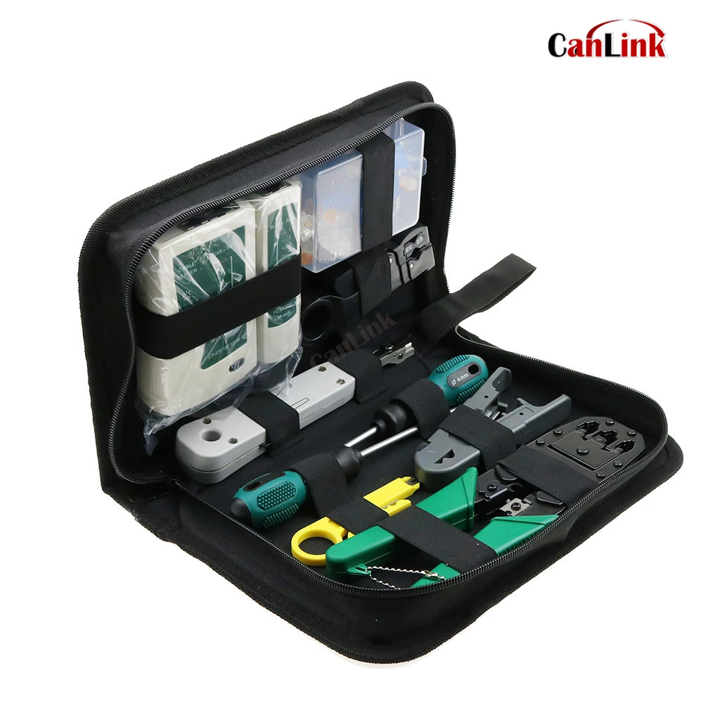 11-in-1 FTTH Cable Tester Network Repair Tool LAN Cable Tester Wire Cutter Screwdriver Pliers Crimping Maintenance kit
11-in-1 FTTH Cable Tester Network Repair Tool LAN Cable Tester Wire Cutter Screwdriver Pliers Crimping Maintenance kit