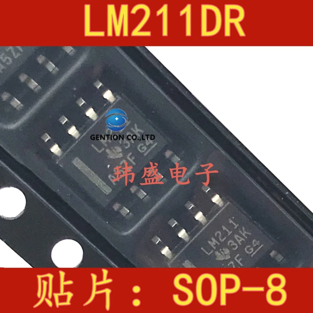 10 шт. LM211 LM211DR SOP-8 Линейный компаратор Диагностика 100% новый и оригинальный
10 шт. LM211 LM211DR SOP-8 Линейный компаратор Диагностика 100% новый и оригинальный