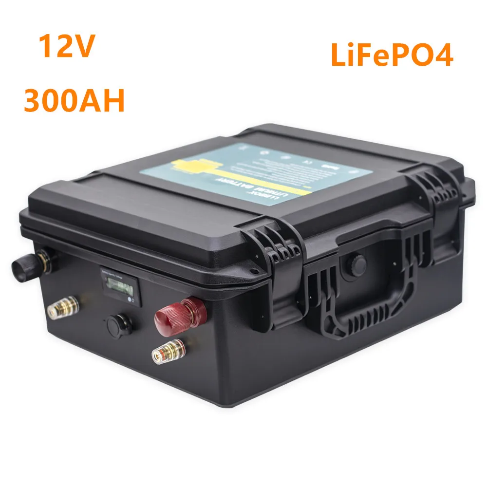 12V 300ah LiFePO4 Battery 12V lifepo4 300AH battery pack 300ah 12.8v lithium Camper battery for inverter ,RV,solar energy
12V 300ah LiFePO4 Battery 12V lifepo4 300AH battery pack 300ah 12.8v lithium Camper battery for inverter ,RV,solar energy