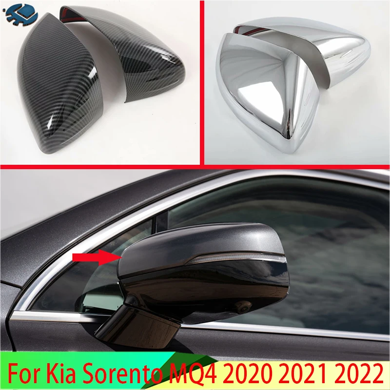 For Kia Sorento MQ4 2020 2021 2022 Car Accessories ABS Chrome Door Side Mirror Cover Trim Rear View Cap Overlay Molding Garnish
For Kia Sorento MQ4 2020 2021 2022 Car Accessories ABS Chrome Door Side Mirror Cover Trim Rear View Cap Overlay Molding Garnish
