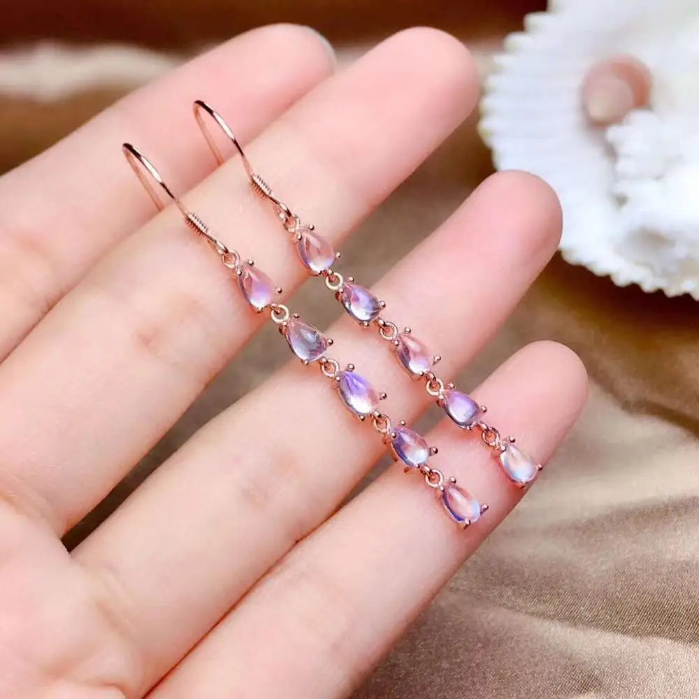 New Arrival Natural and Real Natural and Real Moonstone earrings Fashion MoonstoneEarring 925 sliver Earring
New Arrival Natural and Real Natural and Real Moonstone earrings Fashion MoonstoneEarring 925 sliver Earring