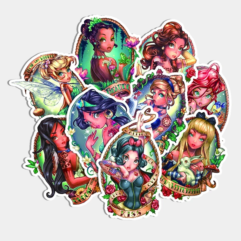 10PCS Cartoon Cute Princess Character Diary Graffiti Luggage Laptop Toy Decoration Waterproof Sticker Wholesale
10PCS Cartoon Cute Princess Character Diary Graffiti Luggage Laptop Toy Decoration Waterproof Sticker Wholesale