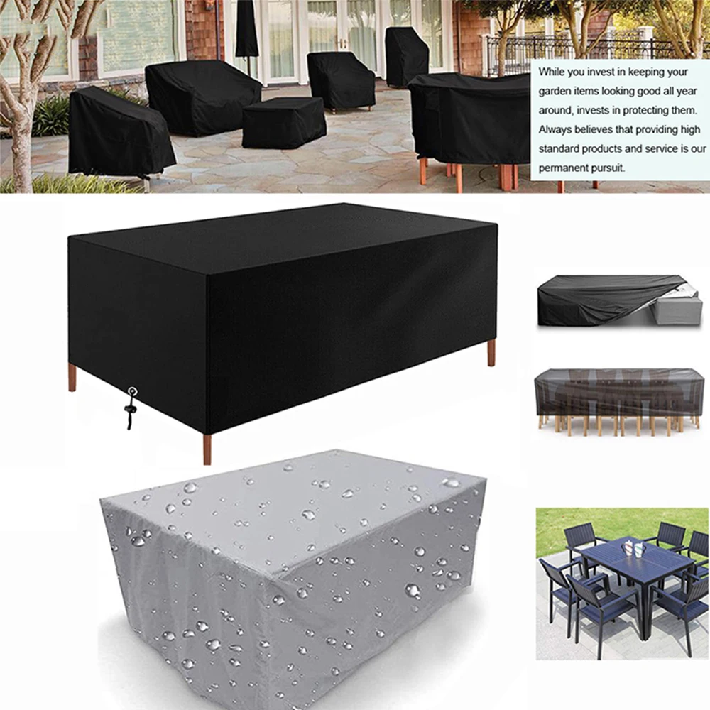 Outdoor Furniture Covers Waterproof Rain Snow Dust Wind-Proof Anti-UV Oxford Fabric Garden Lawn Patio Furniture Covers 66 Sizes
Outdoor Furniture Covers Waterproof Rain Snow Dust Wind-Proof Anti-UV Oxford Fabric Garden Lawn Patio Furniture Covers 66 Sizes
