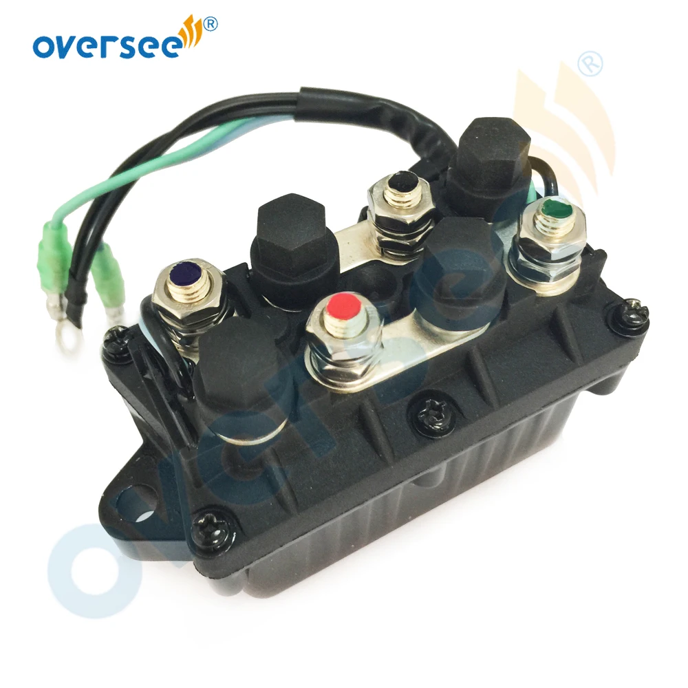 OVERSEE Boat Engine Parts Trim Relay Fits Yamaha Outboard Motor 30-90Hp Solenoid 6H1-81950-00 6H1-81950-01
OVERSEE Boat Engine Parts Trim Relay Fits Yamaha Outboard Motor 30-90Hp Solenoid 6H1-81950-00 6H1-81950-01