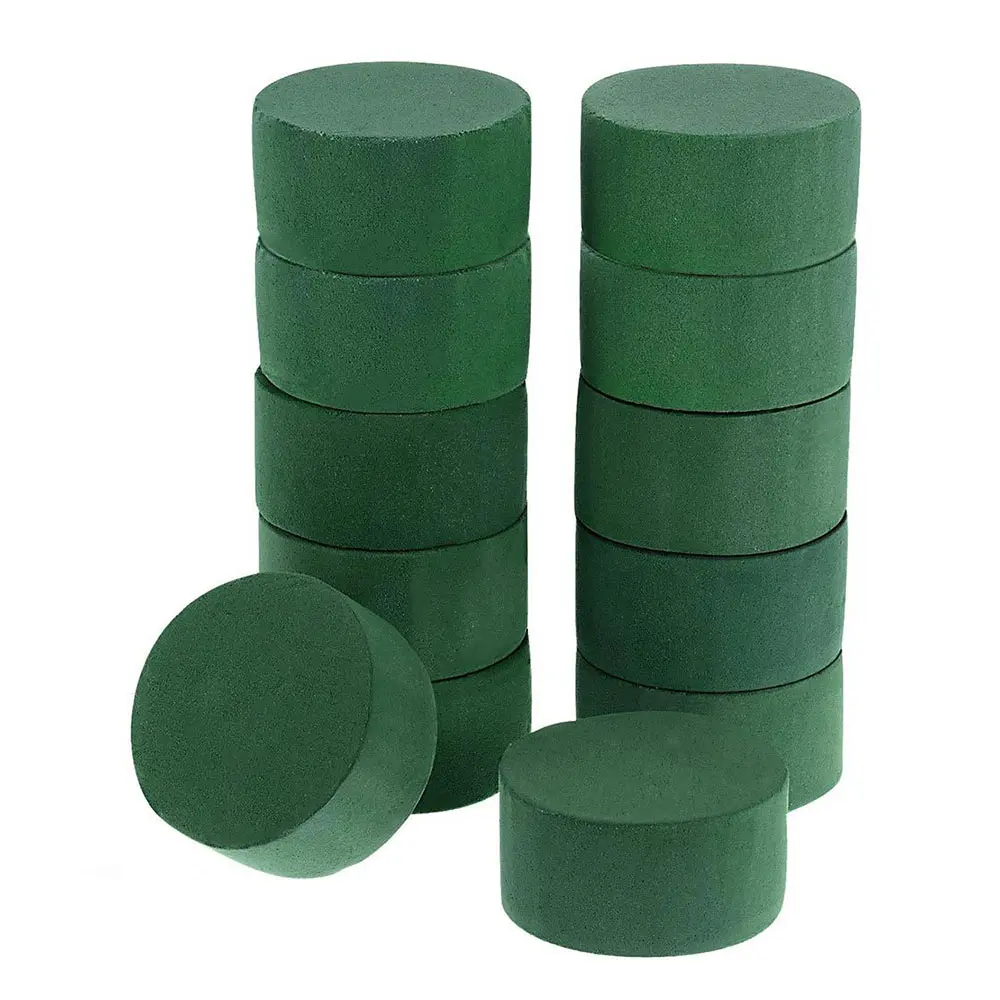 12/24pcs DIY Craft Flower Arrangement Absorb Water Aisle Flower Home Garden Green Floral Foam Keep Fresh Brick Block Round
12/24pcs DIY Craft Flower Arrangement Absorb Water Aisle Flower Home Garden Green Floral Foam Keep Fresh Brick Block Round