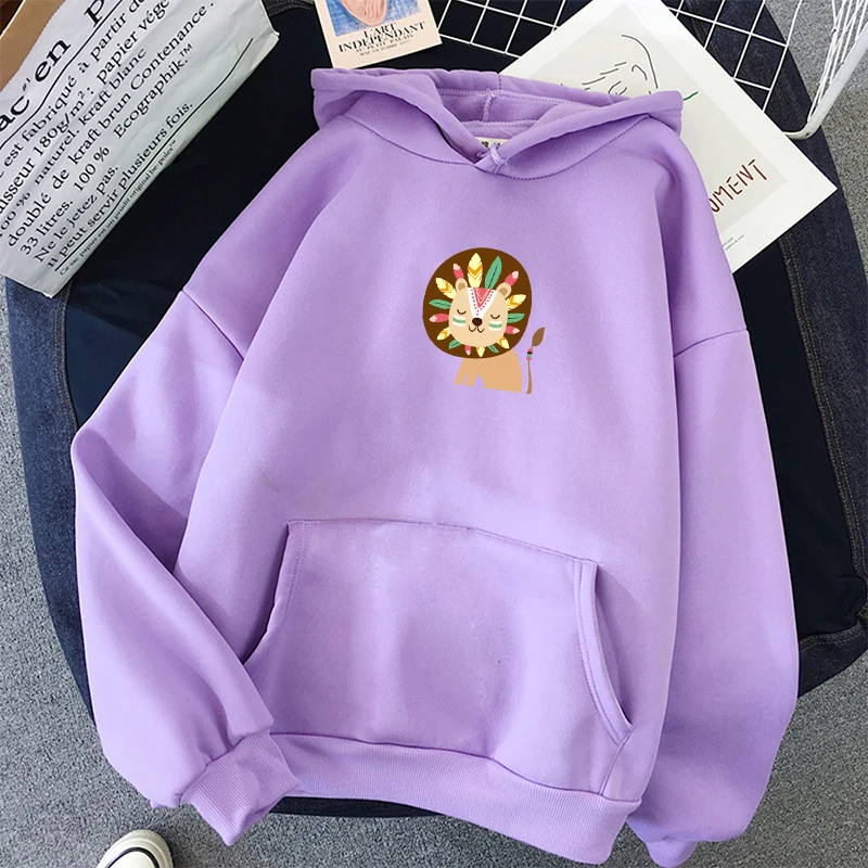 Casual Pullover Moletom Mujer Womens Sweatshirts Hoodies Lion Print Women Hoody Long Sleeve O Neck Ladies Streetwear
Casual Pullover Moletom Mujer Womens Sweatshirts Hoodies Lion Print Women Hoody Long Sleeve O Neck Ladies Streetwear