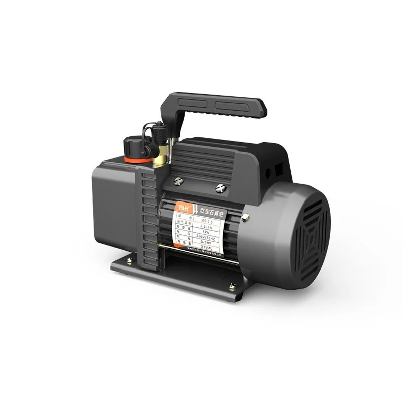 4cfm 1 / 3HP Single Stage 1.5L Small Vacuum Pump Rotary Vane Vacuum Pump Domestic Air Conditioner Freon Maintenance Pump
4cfm 1 / 3HP Single Stage 1.5L Small Vacuum Pump Rotary Vane Vacuum Pump Domestic Air Conditioner Freon Maintenance Pump