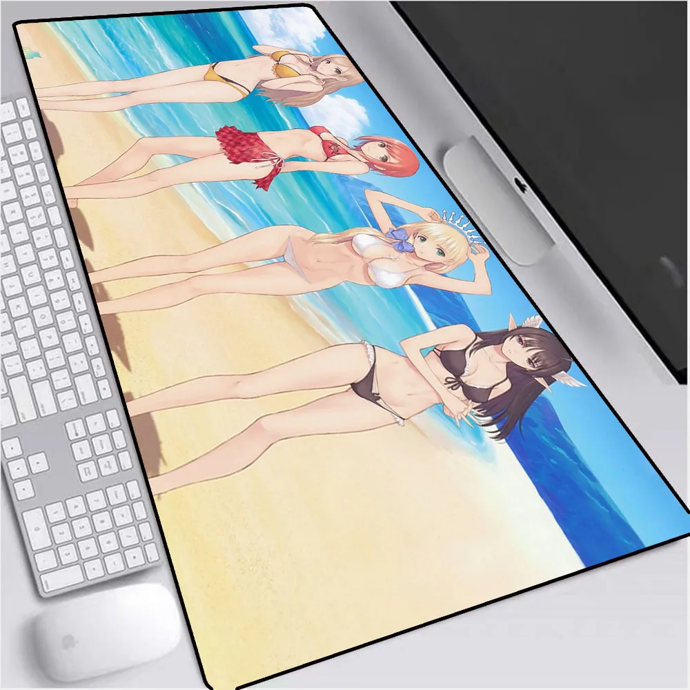 Mairuige Bikini Cat Girl Anime Mouse Pad Player XXL Lock Edge Keyboard Mouse Pad Gaming Accessories Kawaii Mousepad Desk Mat
Mairuige Bikini Cat Girl Anime Mouse Pad Player XXL Lock Edge Keyboard Mouse Pad Gaming Accessories Kawaii Mousepad Desk Mat