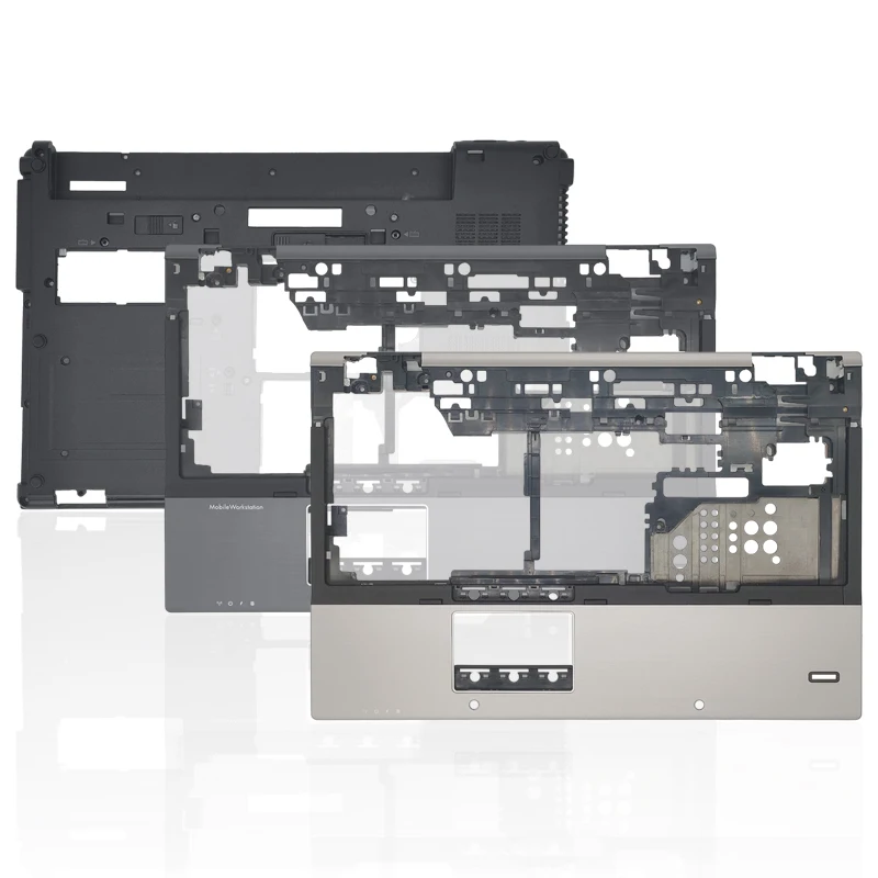 NEW Laptop Palmrest/Bottom Case For HP 8540P 8540W Upper Case With Fingerprint Silver/Gray
NEW Laptop Palmrest/Bottom Case For HP 8540P 8540W Upper Case With Fingerprint Silver/Gray