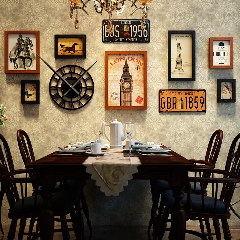 10 Pcs/Sets Photo Picture Frames with Wall Clock Home Decor Vintage Room Wall Painting Art Decoration Plastic Poster Frame Group
10 Pcs/Sets Photo Picture Frames with Wall Clock Home Decor Vintage Room Wall Painting Art Decoration Plastic Poster Frame Group