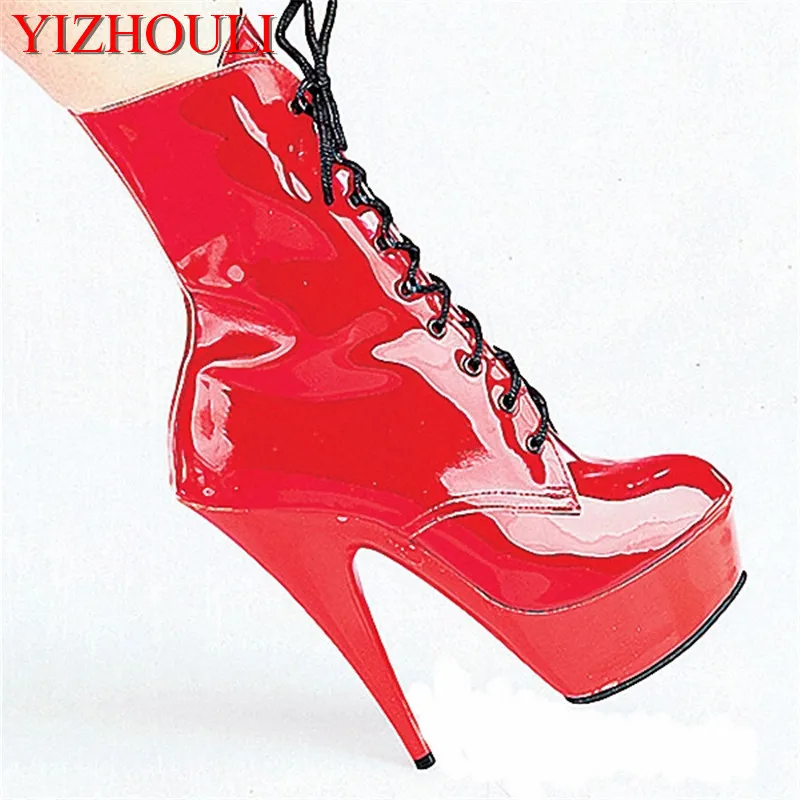 6 inch classic short winter high heel ankle boots Stylish 15cm Platforms Boots cos player motorcycle boots Dance Shoes
6 inch classic short winter high heel ankle boots Stylish 15cm Platforms Boots cos player motorcycle boots Dance Shoes