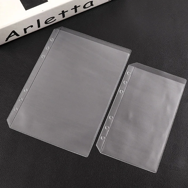 12pcs/Lot Convenient Transparent PVC A6/A5 Binder File Organizer Storage Folder Loose Leaf Pouch Reports Document Accessories
12pcs/Lot Convenient Transparent PVC A6/A5 Binder File Organizer Storage Folder Loose Leaf Pouch Reports Document Accessories