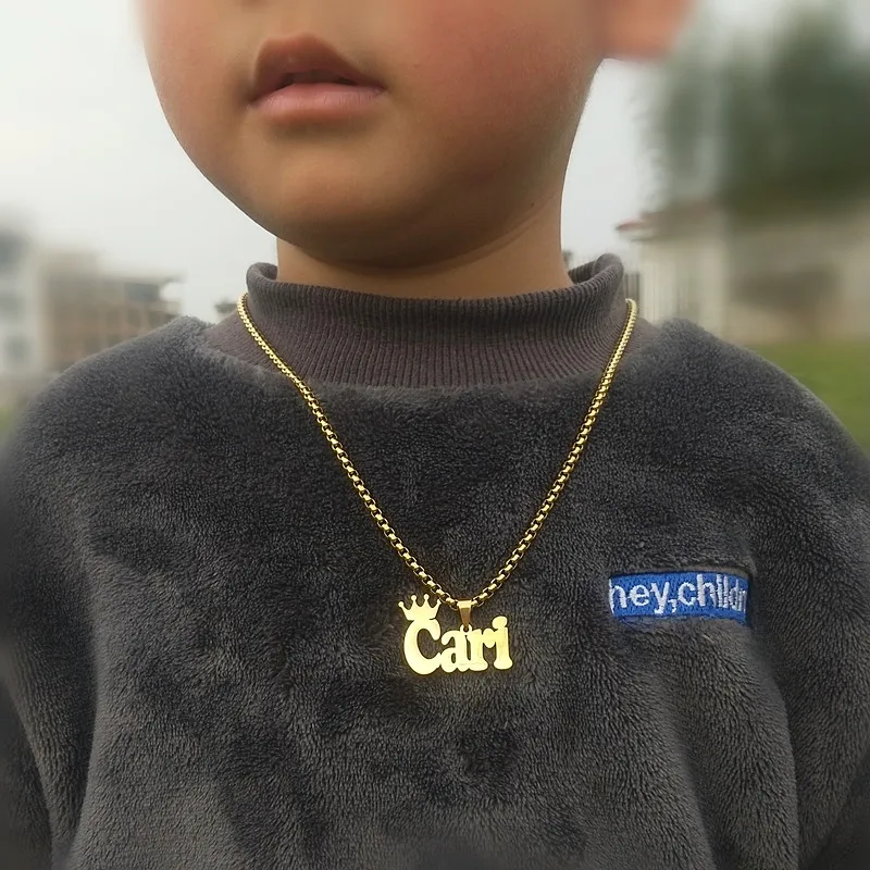 Block Child Name Colares Stainless Steel Jewelry Custom Name Necklaces Beads Chain Nameplate Necklace Personalized Birthday Gift
Block Child Name Colares Stainless Steel Jewelry Custom Name Necklaces Beads Chain Nameplate Necklace Personalized Birthday Gift