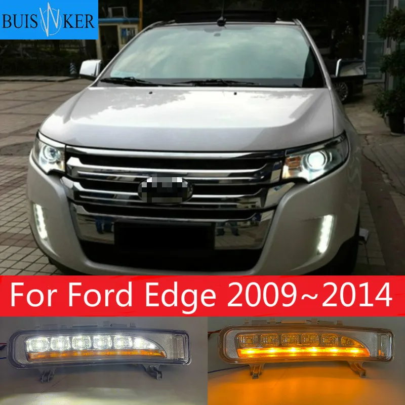 Для Ford Edge 2009 ~ 2014 дневные ходовые огни светильник DRL светодиодный Противотуманные фары крышка с желтым указатели поворота функции
Для Ford Edge 2009 ~ 2014 дневные ходовые огни светильник DRL светодиодный Противотуманные фары крышка с желтым указатели поворота функции