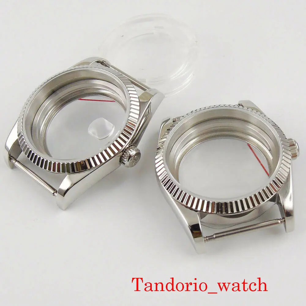 36mm Stainless Steel Men's Watch Case Fit for MIYOTA Movement Cyclops/no magnifier Sapphire Glass
36mm Stainless Steel Men's Watch Case Fit for MIYOTA Movement Cyclops/no magnifier Sapphire Glass