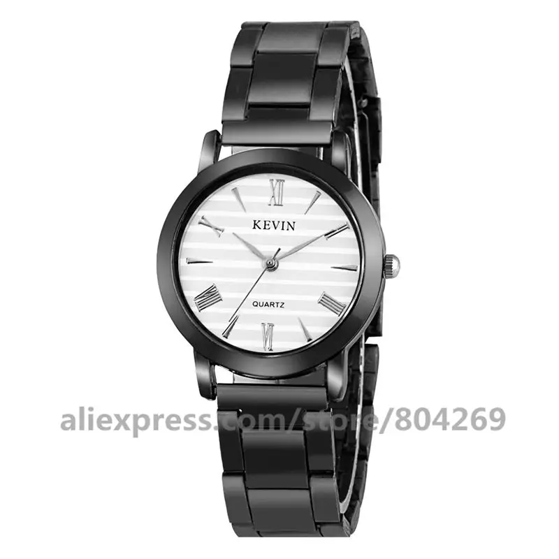 Wholesale KEVIN New Arrival Fashion Black Quartz Watch Women High Quality Wrist Watches Men Gift Hour Relogio Masculino
Wholesale KEVIN New Arrival Fashion Black Quartz Watch Women High Quality Wrist Watches Men Gift Hour Relogio Masculino