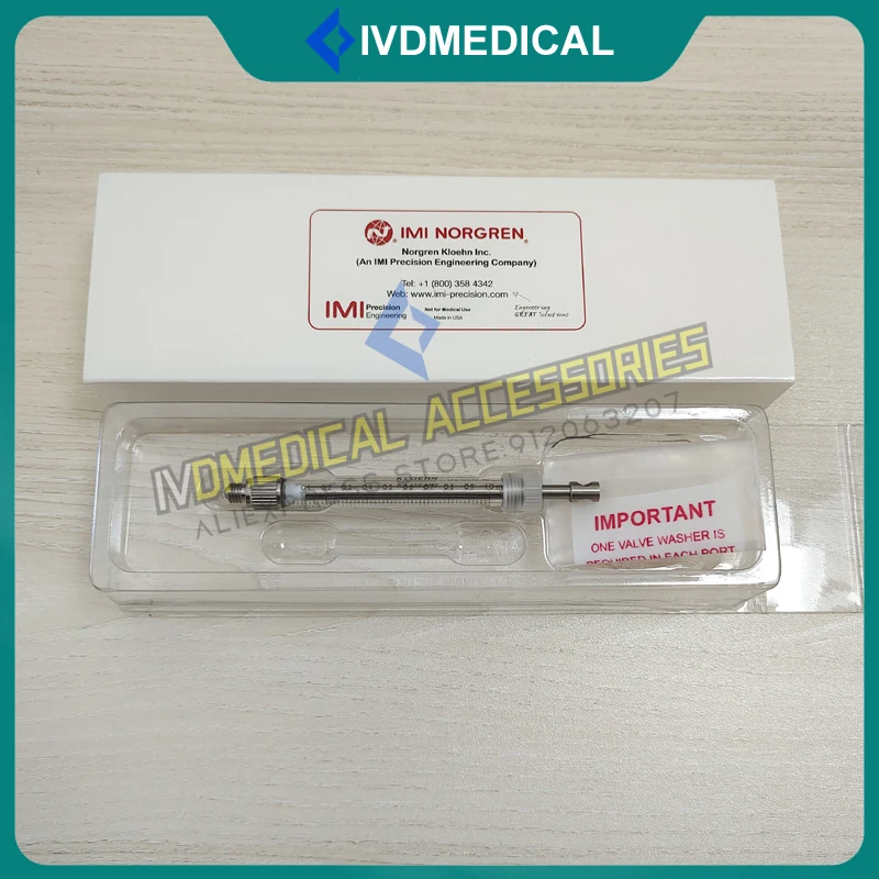 Mindray BS480 BS490 BS600 BS620 BS800 BS820 BS830 BS840 BS830S Biochemical Analyzer 1ml Glass Reagent Syringe 801-BA80-00047-00
Mindray BS480 BS490 BS600 BS620 BS800 BS820 BS830 BS840 BS830S Biochemical Analyzer 1ml Glass Reagent Syringe 801-BA80-00047-00
