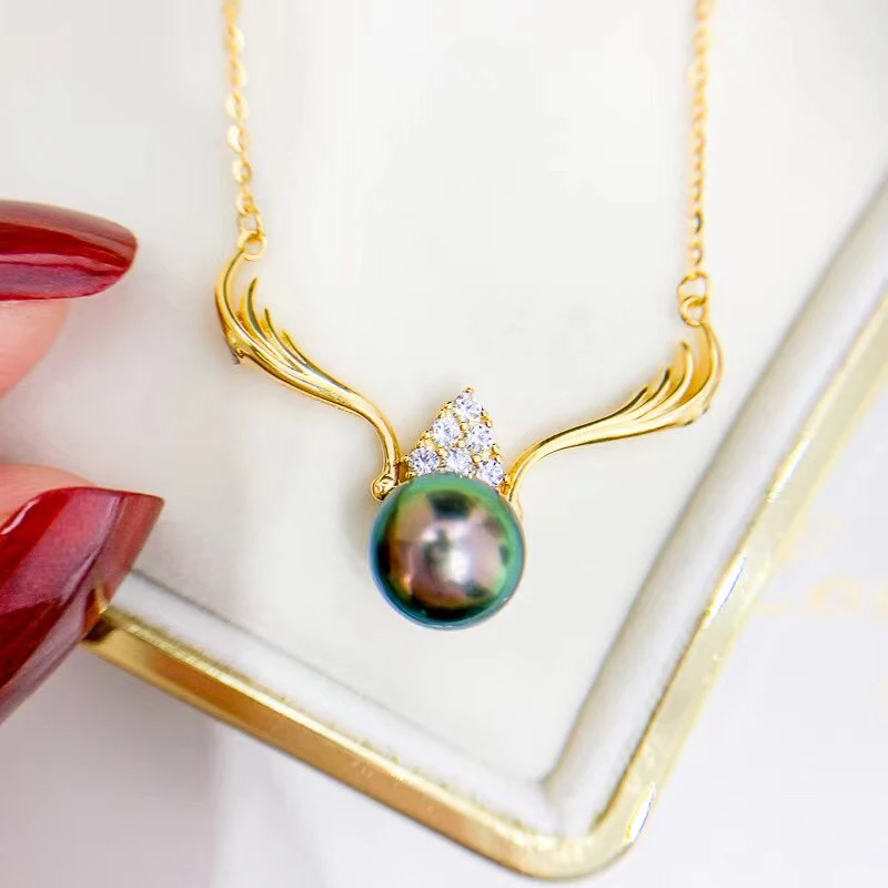 New Arrival 925 Silver Necklace Chain with Pendant Mountings Findings Jewelry Parts Fittings Accessories for Pearls
New Arrival 925 Silver Necklace Chain with Pendant Mountings Findings Jewelry Parts Fittings Accessories for Pearls