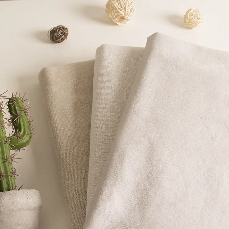 Monochrome Thick Fabric for DIY Handwork Dress, Linen Cloth, Off White, Greige, Home Decoration, Sofa Pillow, 150W Per Mete
Monochrome Thick Fabric for DIY Handwork Dress, Linen Cloth, Off White, Greige, Home Decoration, Sofa Pillow, 150W Per Mete