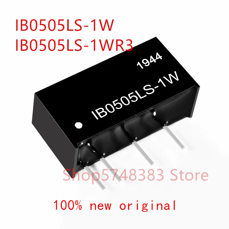 1 шт./лот 100% Новый оригинальный IB0505LS-1W IB0505LS-1WR3 IB0505LS IB0505 источник питания
1 шт./лот 100% Новый оригинальный IB0505LS-1W IB0505LS-1WR3 IB0505LS IB0505 источник питания