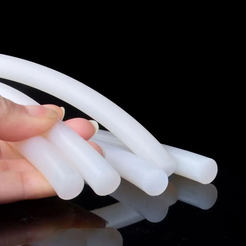 Cylinder Solid Silicone Strip 1mm 2mm 3mm 4mm-12mm High Temperature Resistant Round O-Bar Silicone Rubber Strip
Cylinder Solid Silicone Strip 1mm 2mm 3mm 4mm-12mm High Temperature Resistant Round O-Bar Silicone Rubber Strip