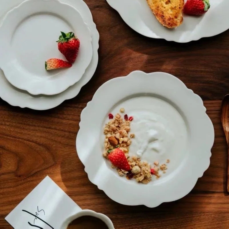 Steak Plates Ceramic Western-Style Frutero Soup Plate Dessert Dishes For Home Kitchen Tableware Vajilla Assiette поднос
Steak Plates Ceramic Western-Style Frutero Soup Plate Dessert Dishes For Home Kitchen Tableware Vajilla Assiette поднос