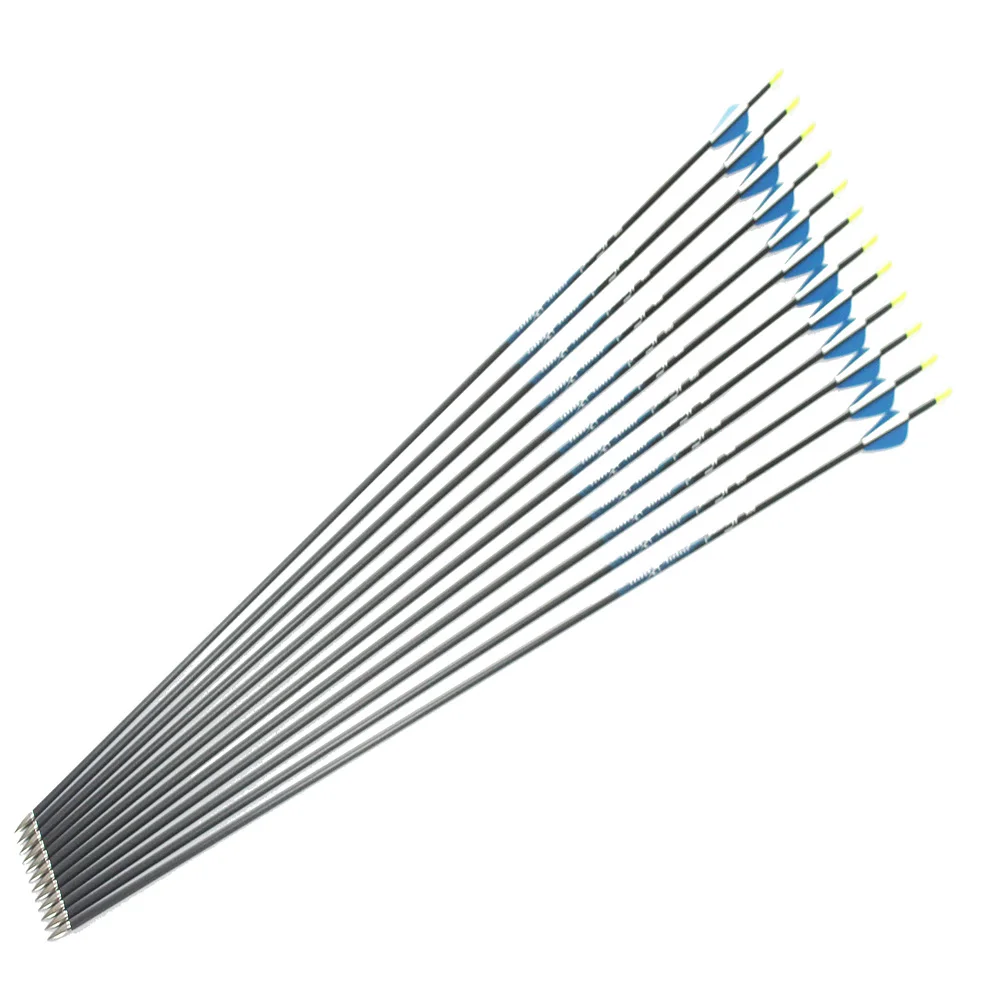 12 шт. карбоновые стрелы для стрельбы из лука spine500 600 700 800 ID4.2 1,75 "пластиковые лопасти стрела из нержавеющей стали валы для изогнутый бант стрельба из лука
12 шт. карбоновые стрелы для стрельбы из лука spine500 600 700 800 ID4.2 1,75 "пластиковые лопасти стрела из нержавеющей стали валы для изогнутый бант стрельба из лука