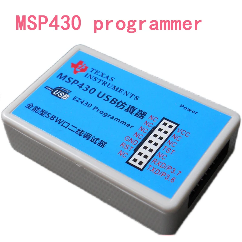 MSP430 emulato download burner SINGLE chip computer EZ430 programmer SBW port USB
MSP430 emulato download burner SINGLE chip computer EZ430 programmer SBW port USB