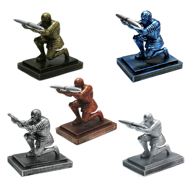 Executive Knight Pen Holder Armor Hero Pen Stationery Resin Display Supplies Office Stationery Desk Storage Accessories
Executive Knight Pen Holder Armor Hero Pen Stationery Resin Display Supplies Office Stationery Desk Storage Accessories