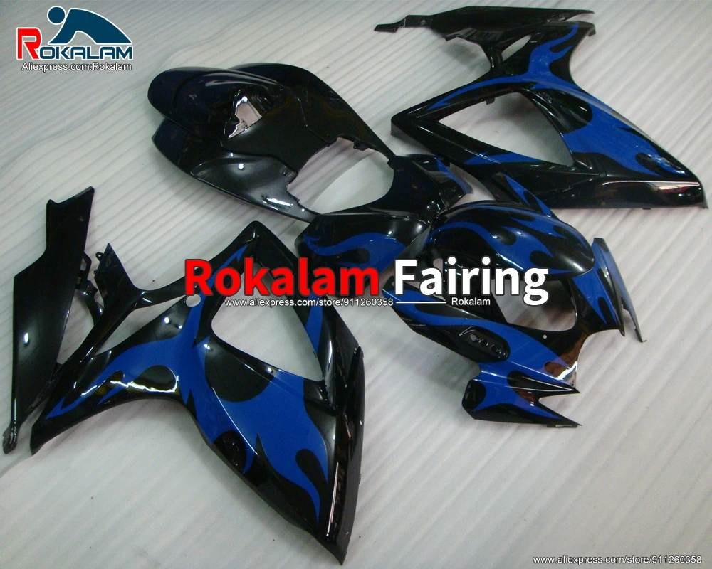 ABS Fairings For Suzuki GSXR600 GSXR750 K6 2006 2007 GSX-R600 GSX-R750 07 06 Blue Black Motorbike Cover (Injection Molding)
ABS Fairings For Suzuki GSXR600 GSXR750 K6 2006 2007 GSX-R600 GSX-R750 07 06 Blue Black Motorbike Cover (Injection Molding)