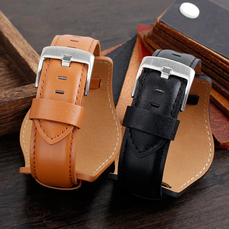 Watchband genuine leather wristband with tray bracelet with stainless steel buckle handmade strap 22 24mm For Fossil FS4656 PAM
Watchband genuine leather wristband with tray bracelet with stainless steel buckle handmade strap 22 24mm For Fossil FS4656 PAM