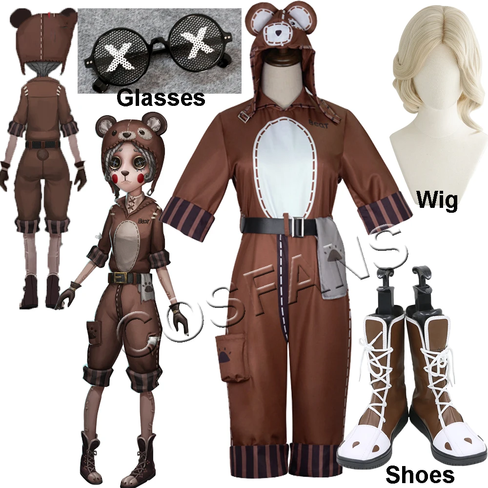 Костюм Персонажа Аниме V для косплея, костюм механика Трейси Резника, обувь для косплея медведя, новинка, кожаная коричневая одежда, комбинезоны, парик
Костюм Персонажа Аниме V для косплея, костюм механика Трейси Резника, обувь для косплея медведя, новинка, кожаная коричневая одежда, комбинезоны, парик