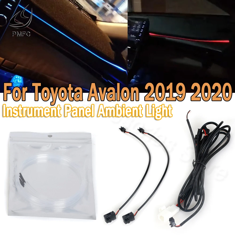 PMFC Ambient Light Instrument Panel Light Interior Decorative Light Atmosphere Lamp Ice Blue/64 Colors For Toyota Avalon 2019-20
PMFC Ambient Light Instrument Panel Light Interior Decorative Light Atmosphere Lamp Ice Blue/64 Colors For Toyota Avalon 2019-20