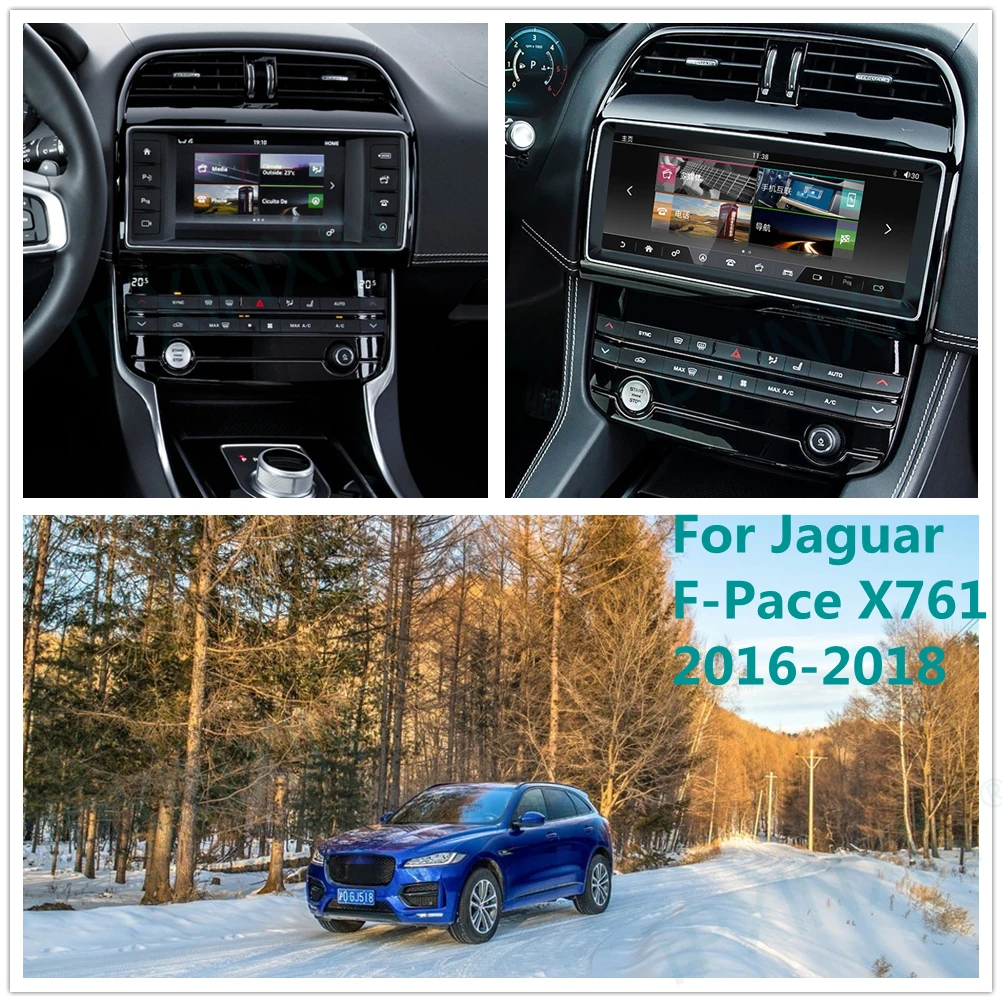 Автомагнитола для Jaguar F-Pace Fpace X761 2016 - 2018 Android 10, автомобильное стерео радио с экраном, Автомобильная GPS-навигация, магнитофон, головное устройство
Автомагнитола для Jaguar F-Pace Fpace X761 2016 - 2018 Android 10, автомобильное стерео радио с экраном, Автомобильная GPS-навигация, магнитофон, головное устройство