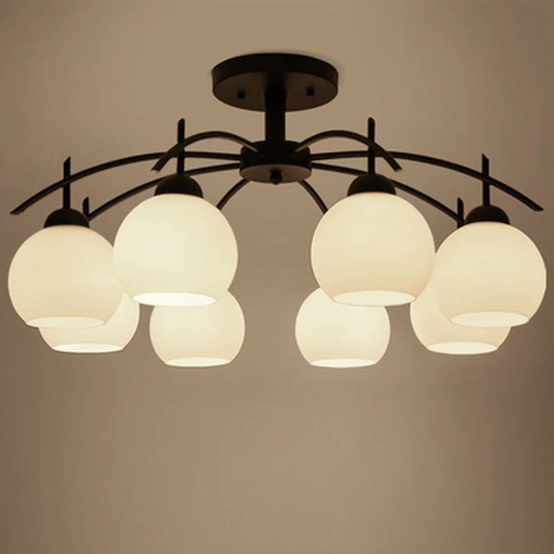 Nordic Minimalism Lustre LED Chandelier Lighting Living Room Modern Simple Frosted Glass Ball Shades Chandelier
Nordic Minimalism Lustre LED Chandelier Lighting Living Room Modern Simple Frosted Glass Ball Shades Chandelier