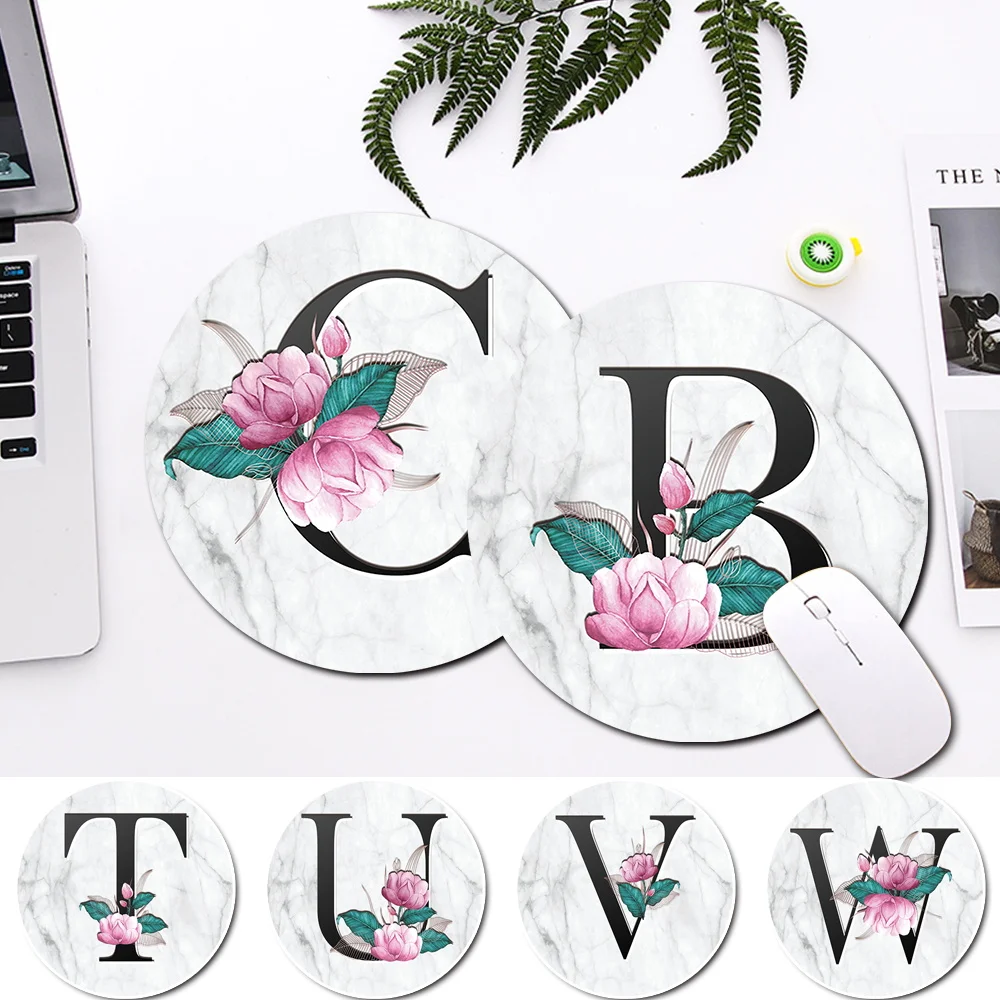 Round Non-slip Mouse Pad for Mouse Mats Pu Leather Suitable for Computer Mouse Pad Letter Series Desk Mat Laptop Mouse Pads
Round Non-slip Mouse Pad for Mouse Mats Pu Leather Suitable for Computer Mouse Pad Letter Series Desk Mat Laptop Mouse Pads