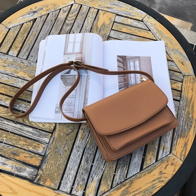 Brown Mini Square Bag 2020 Cover Envelope Shoulder Bags For Women Leather Handbags Messenger Bags Female Phone Flip Purse Bag
Brown Mini Square Bag 2020 Cover Envelope Shoulder Bags For Women Leather Handbags Messenger Bags Female Phone Flip Purse Bag