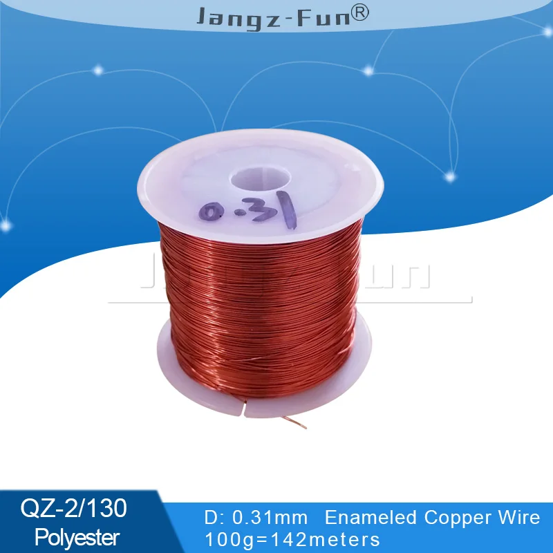 0.29mm 0.31mm 0.33mm QZ-2/130 Polyester Enameled Copper Wire Motor Magnet Coil Winding Wire weight 100 grams
0.29mm 0.31mm 0.33mm QZ-2/130 Polyester Enameled Copper Wire Motor Magnet Coil Winding Wire weight 100 grams