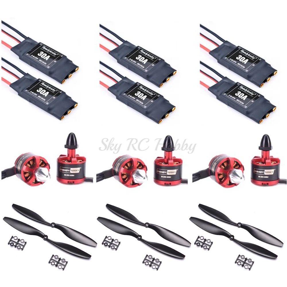 NEW 2212 920kv CW / CCW Motor 30A Brushless ESC Electronic Speed Controller 1045 Propeller For 450mm 500mm 550mm RC Helicopter
NEW 2212 920kv CW / CCW Motor 30A Brushless ESC Electronic Speed Controller 1045 Propeller For 450mm 500mm 550mm RC Helicopter