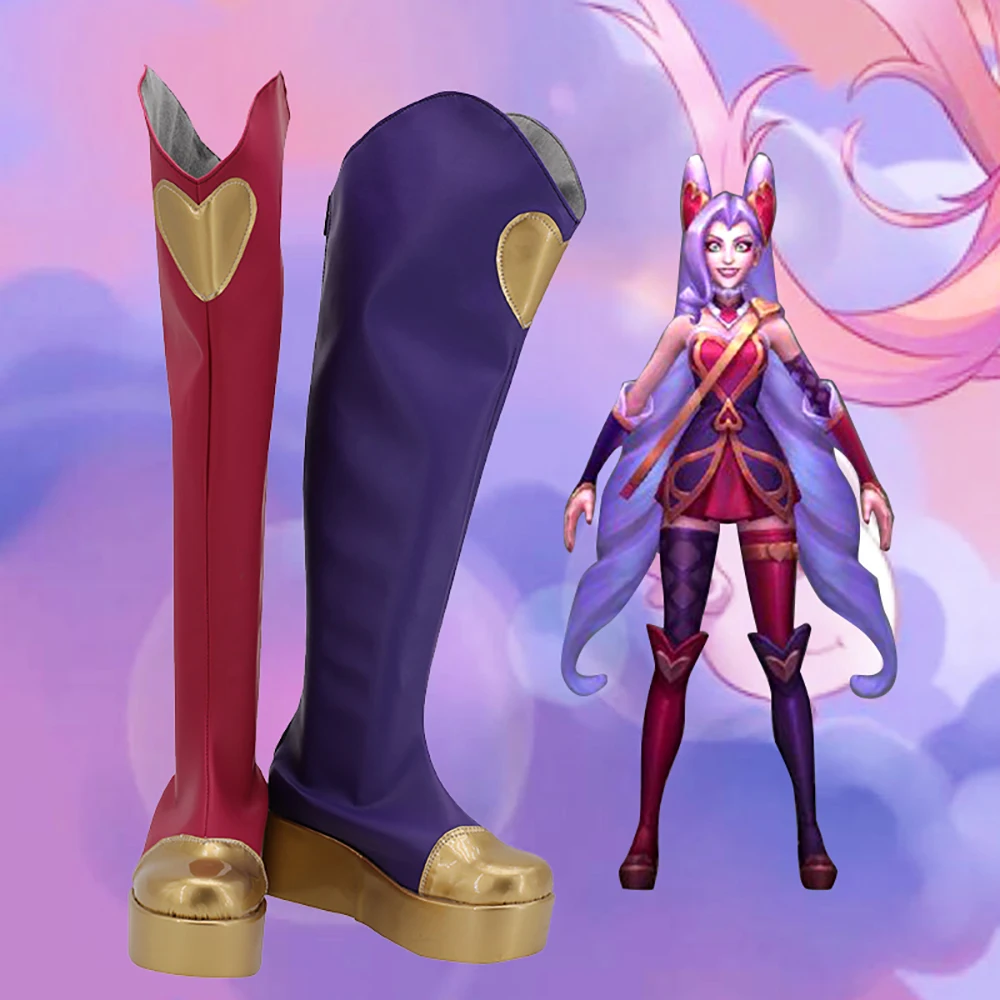 Jinx Valentine's Day Long Boots Cosplay LOL Jinx Cosplay Shoes Customized Leather Boots for Unisex
Jinx Valentine's Day Long Boots Cosplay LOL Jinx Cosplay Shoes Customized Leather Boots for Unisex