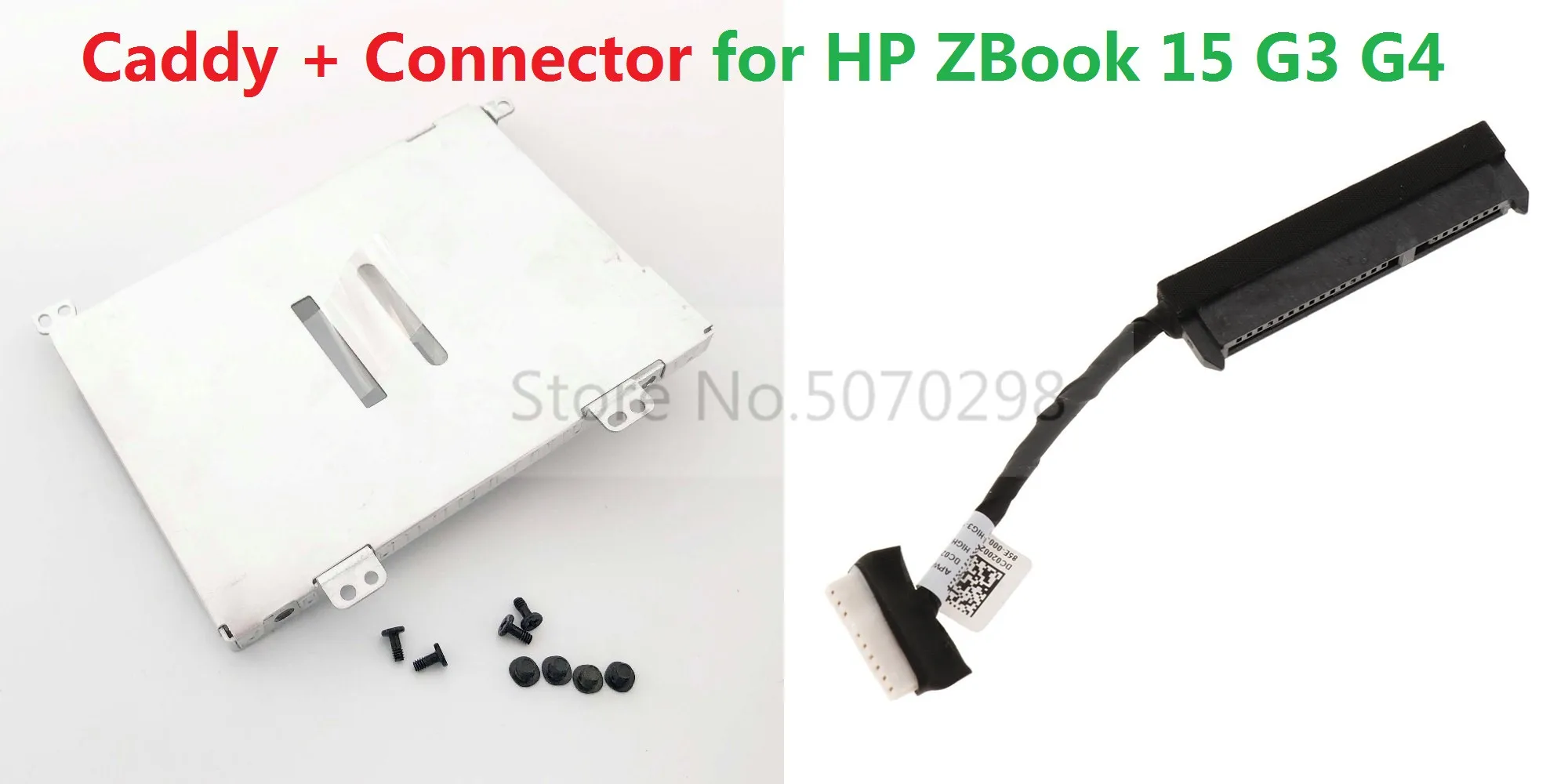 2,5-дюймовый жесткий диск SATA HDD SSD Первичный кронштейн Caddy Frame Cable Interposer Разъем для HP ZBook 15 G3 G4 (не подходит для G1 G2)
2,5-дюймовый жесткий диск SATA HDD SSD Первичный кронштейн Caddy Frame Cable Interposer Разъем для HP ZBook 15 G3 G4 (не подходит для G1 G2)