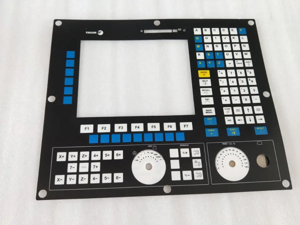 Система волос ключевая мембрана CNC8055i/A Переключатель режима тонкой пленки 8055 панель управления
Система волос ключевая мембрана CNC8055i/A Переключатель режима тонкой пленки 8055 панель управления