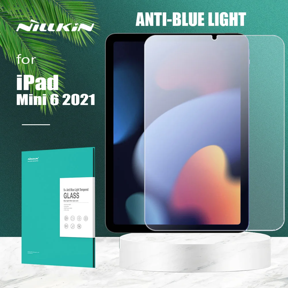 for Apple iPad Mini 6 2021 Glass Nillkin V+ 2.5D Ultra-Thin Anti-blue light Tempered Glass Screen Protector for iPad Mini 6 2021
for Apple iPad Mini 6 2021 Glass Nillkin V+ 2.5D Ultra-Thin Anti-blue light Tempered Glass Screen Protector for iPad Mini 6 2021