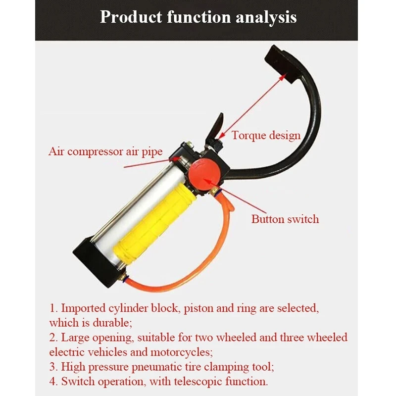 Pneumatic tire machine tire fast disassembly tool motorcycle electric car pneumatic tire machine auto repair tool High Quality
Pneumatic tire machine tire fast disassembly tool motorcycle electric car pneumatic tire machine auto repair tool High Quality
