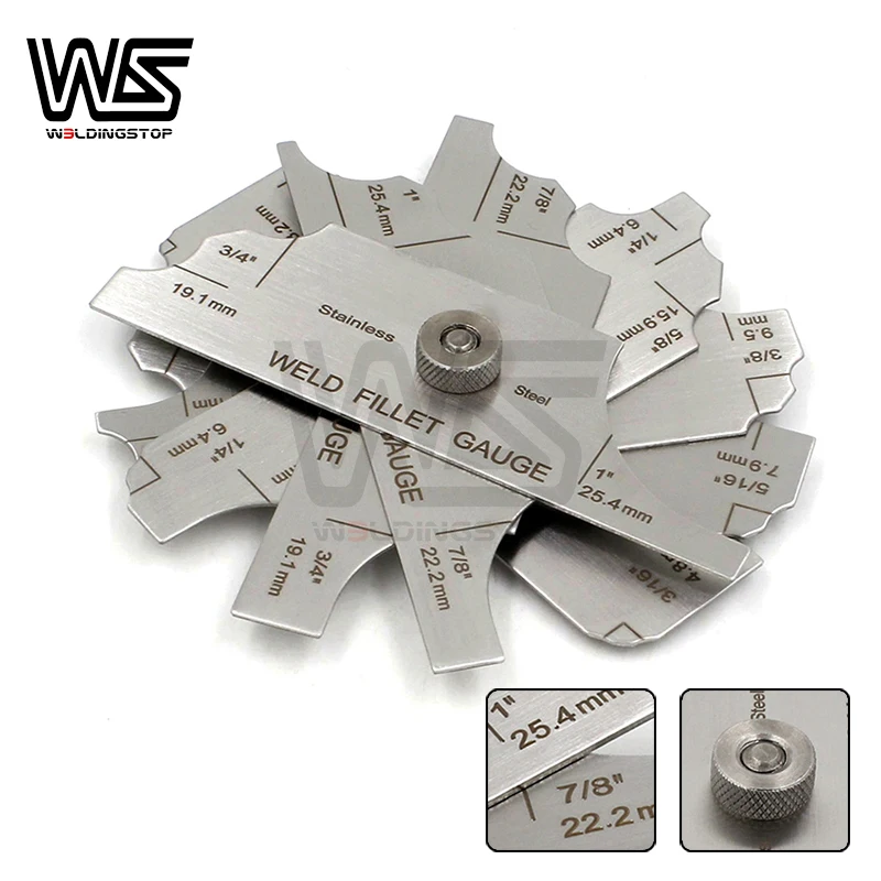 MG-11 welding fillet Gage inspection welding gauge Soldering Ruler (Metric&Standard)
MG-11 welding fillet Gage inspection welding gauge Soldering Ruler (Metric&Standard)