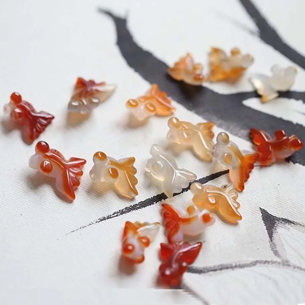 5pcs/lot Gold Fish Agate Necklace Pendant Agate Jewlery Pendant Lucky Pendants DIY Jewelry
5pcs/lot Gold Fish Agate Necklace Pendant Agate Jewlery Pendant Lucky Pendants DIY Jewelry