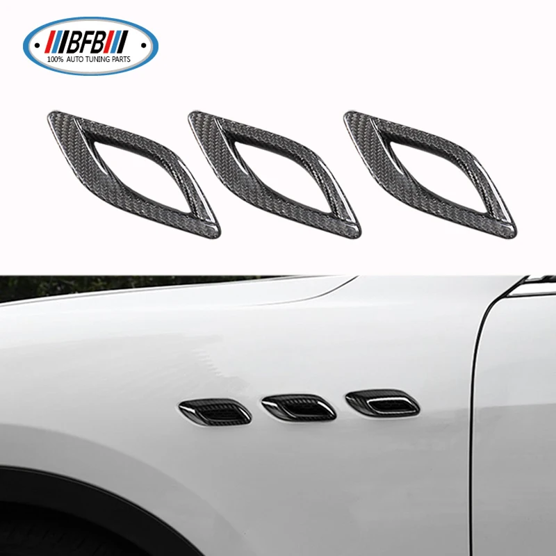 6pcs Glossy Dry Carbon Side fender trim side body vents cover Add on style For Maserati Quattroporte 2014-2017
6pcs Glossy Dry Carbon Side fender trim side body vents cover Add on style For Maserati Quattroporte 2014-2017