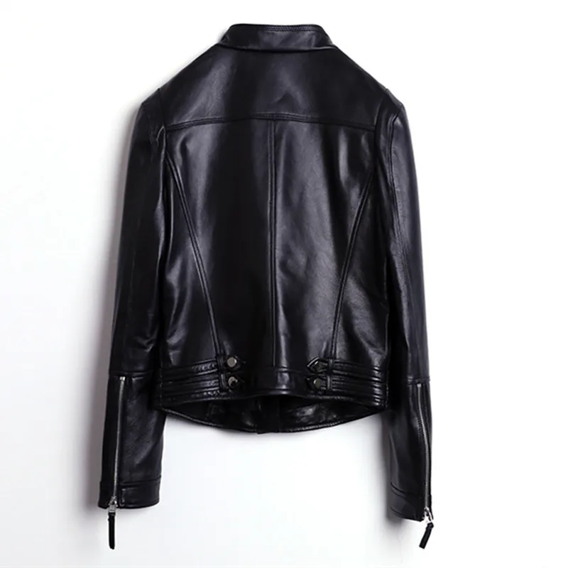 Genuine Leather Jackets Women Natural Sheepskin Coat Female Spring Autumn Short Montone Jacket Outwear Clothes LWL1449
Genuine Leather Jackets Women Natural Sheepskin Coat Female Spring Autumn Short Montone Jacket Outwear Clothes LWL1449