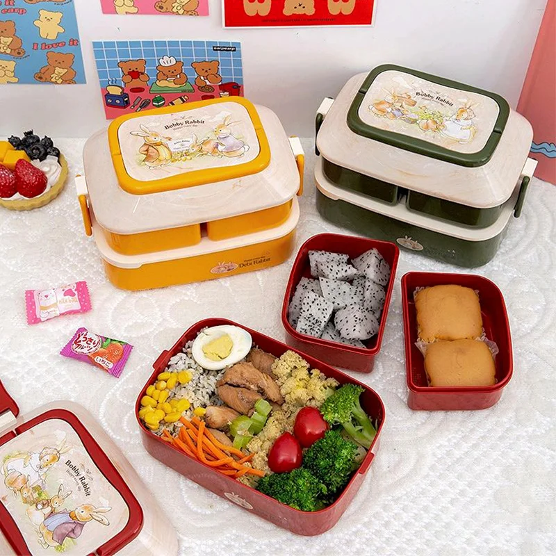 Ins Style Lunch Box Cartoon Cute Student Fruit Box Picnic Box Portable Office Worker Bento Box Can Be Heated By Microwave Oven
Ins Style Lunch Box Cartoon Cute Student Fruit Box Picnic Box Portable Office Worker Bento Box Can Be Heated By Microwave Oven
